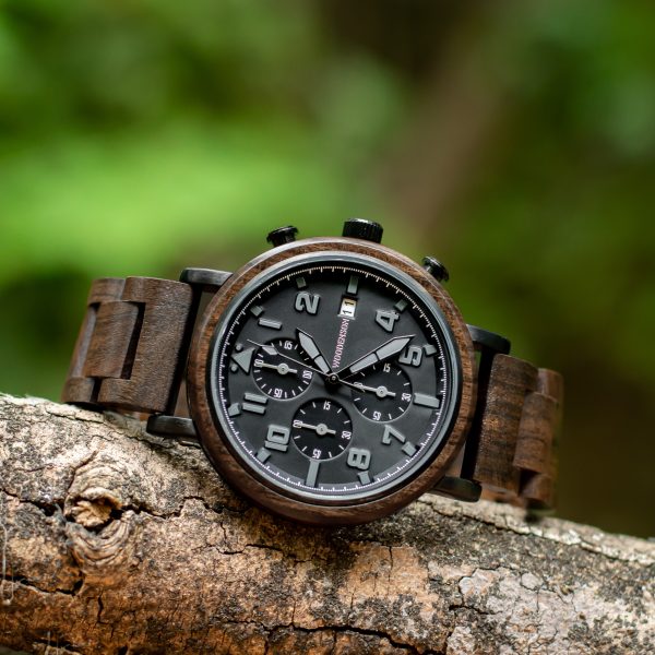 Reloj de Madera de Sándalo Taormina
